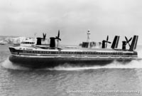 SRN4 The Princess Anne (GH-2007) with Seaspeed at Dover